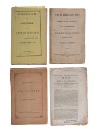 [CIVIL WAR]. A large group of war-era pamphlets on topics including politics, battles, foreign relations, debt, and the draft, comprising: