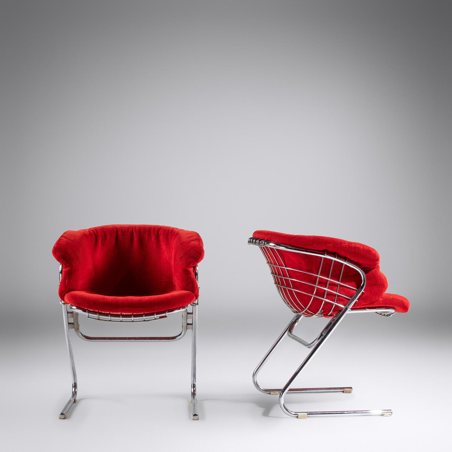Set of Eight Flynn Dining Chairs, c. 1970 RIMA, Italy