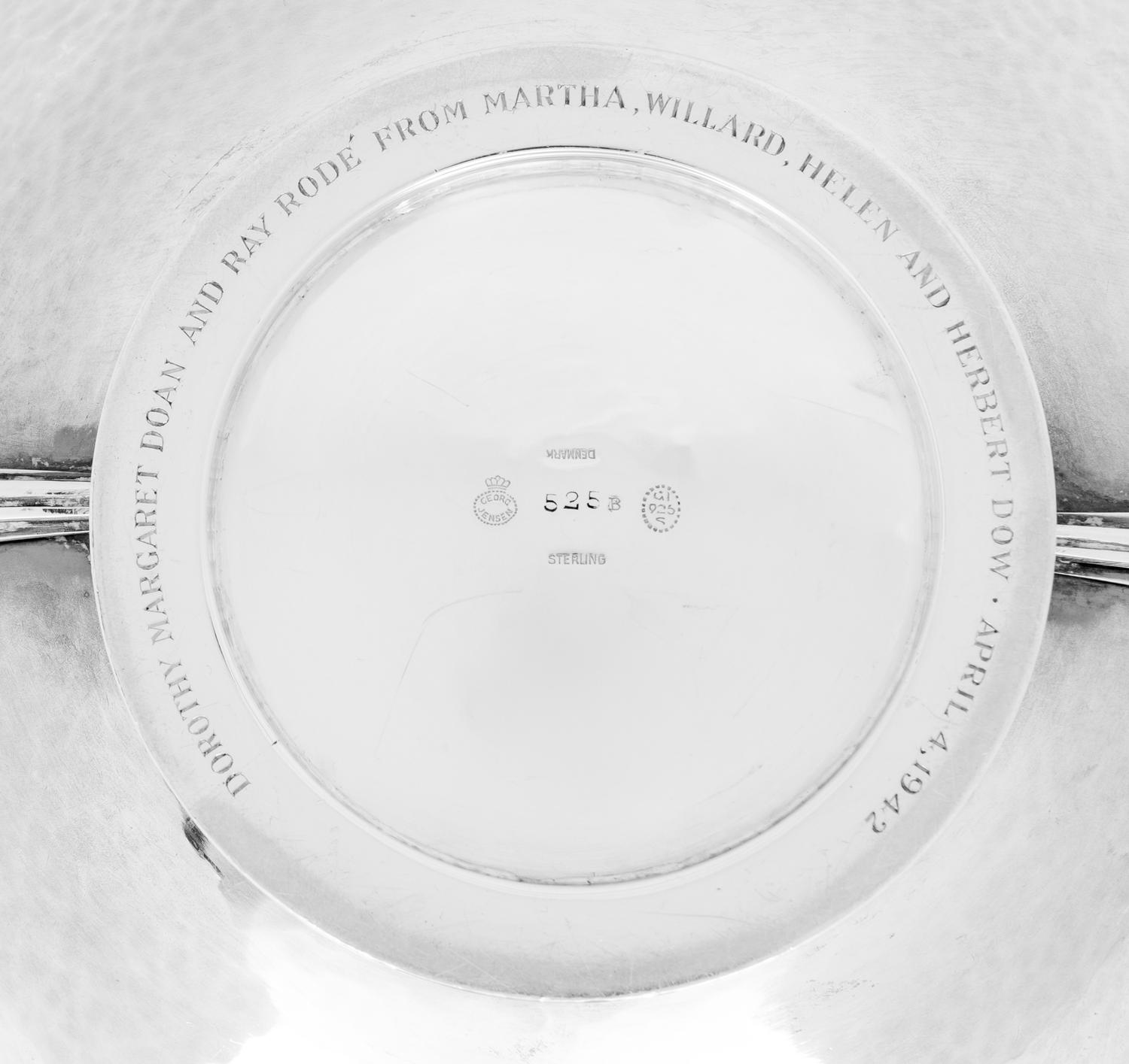 A Georg Jensen Silver Tureen and Cover