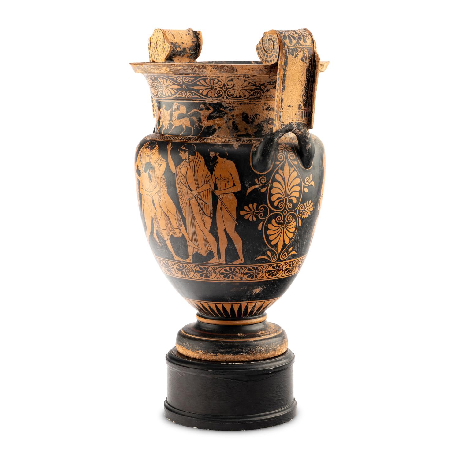 An Attic Style Red-Figure Volute Krater