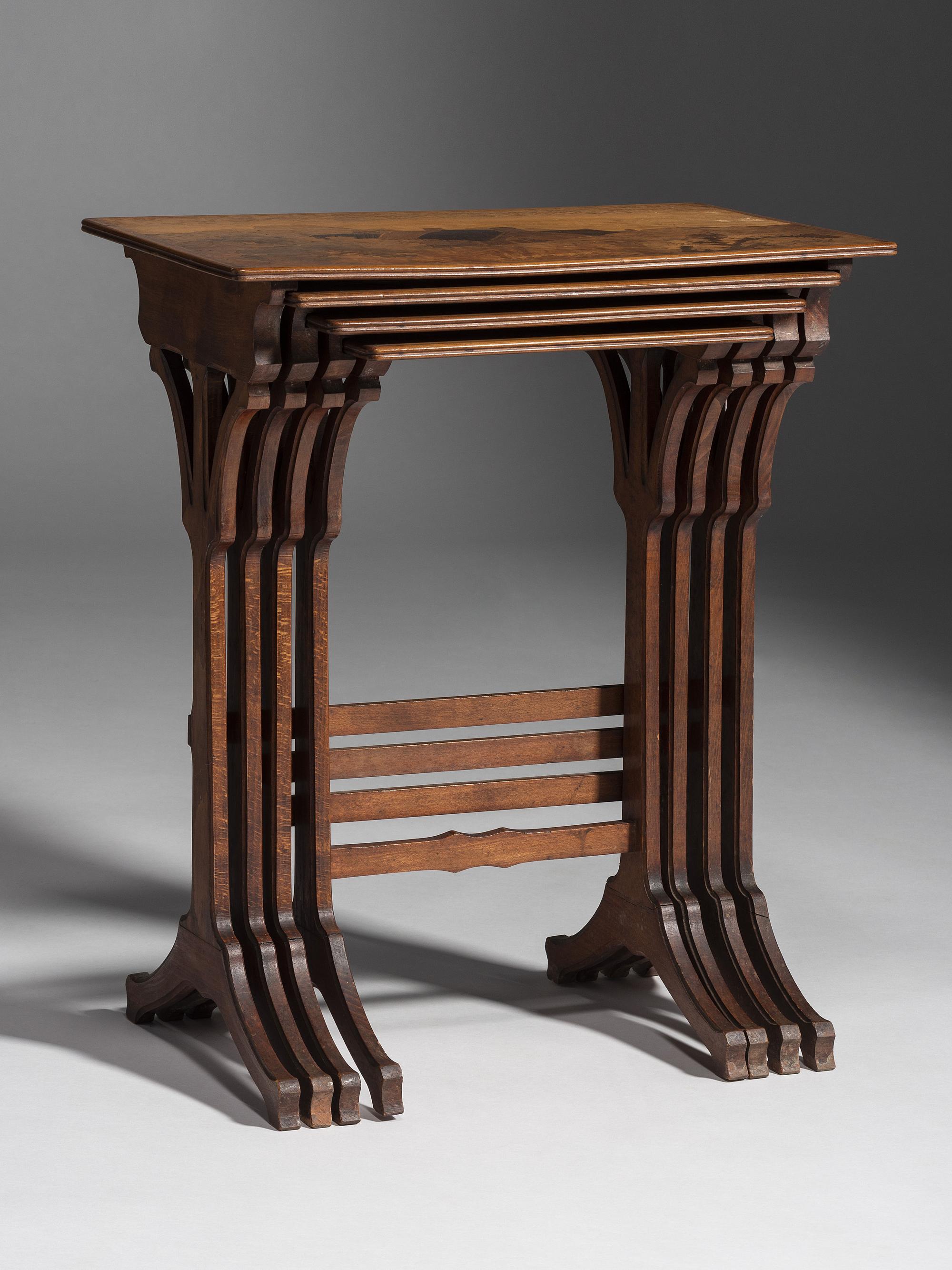 Four Nested Tables, c. 1900