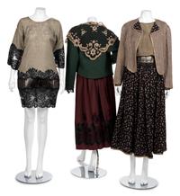 Three Geoffrey Beene Ensembles, 1980-1982
