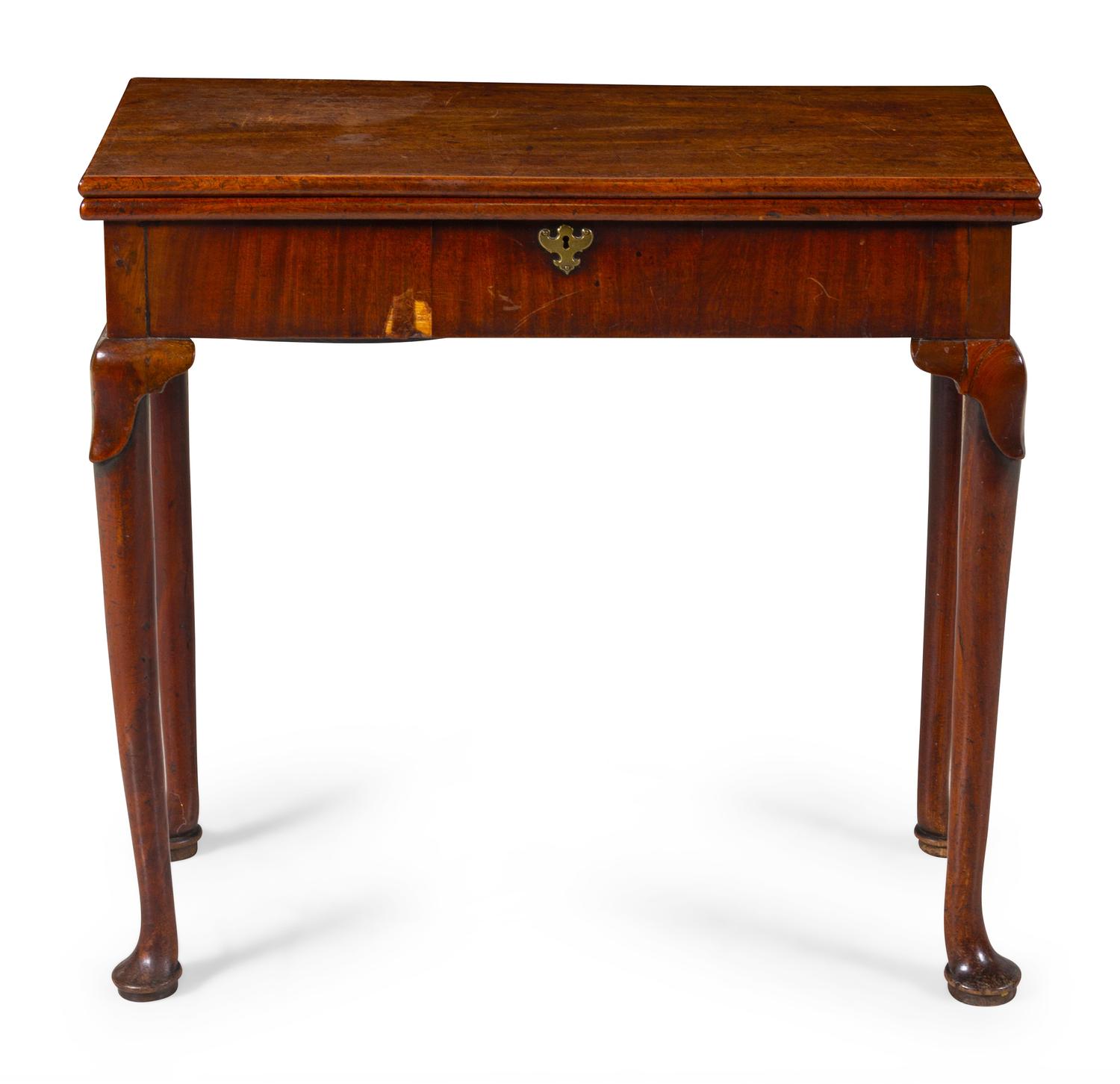 A George III Mahogany Flip-Top Table