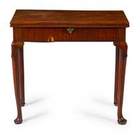 A George III Mahogany Flip-Top Table