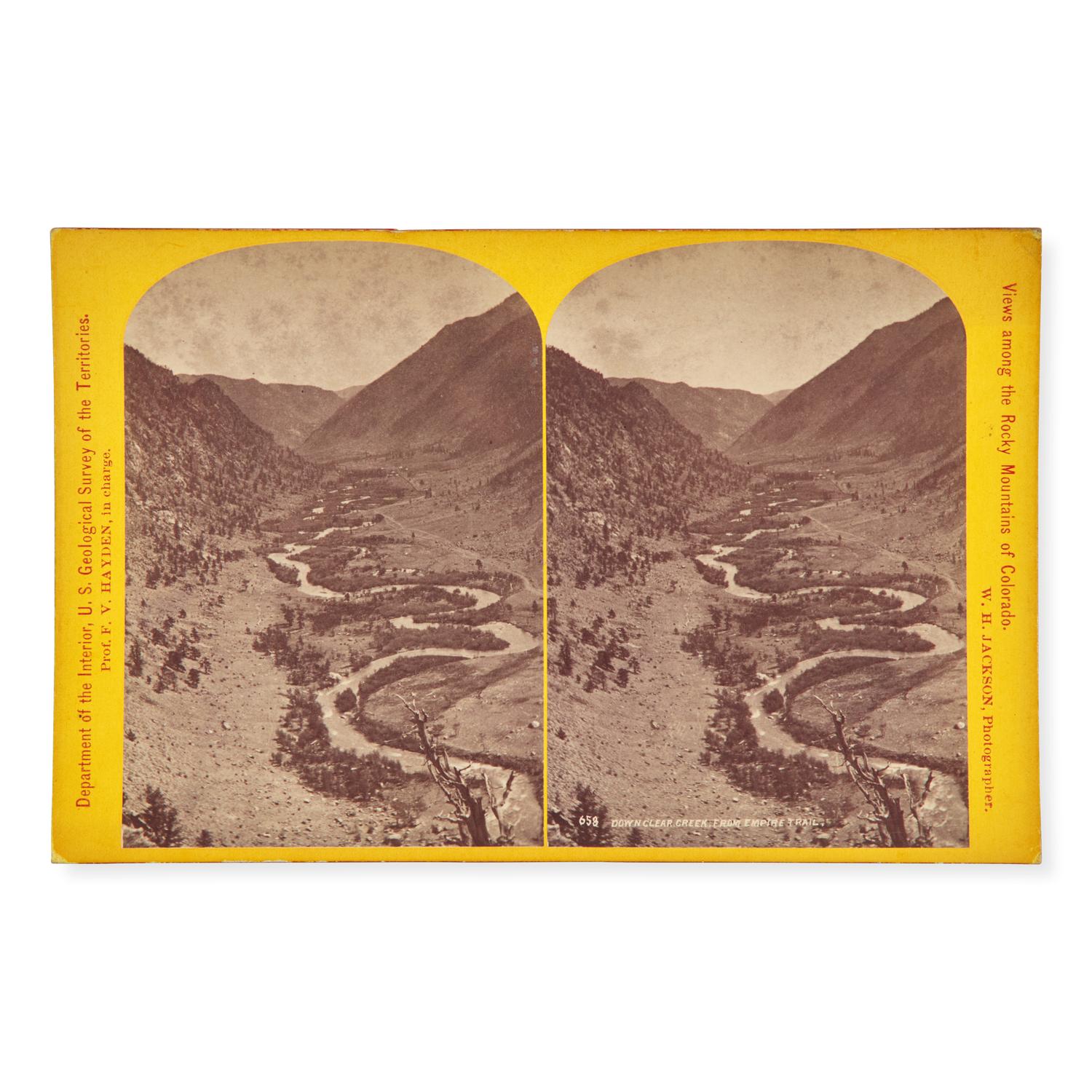[American Views] Jackson, William Henry. Views Among the Rocky Mountains of Colorado