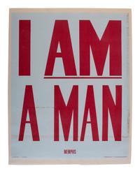 [CIVIL RIGHTS]. I Am A Man . San Francisco: Emerson Graphics, 1968.