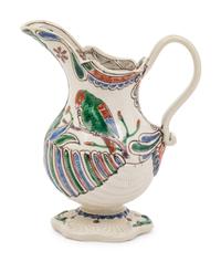 A Salt-Glazed Creamware Jug