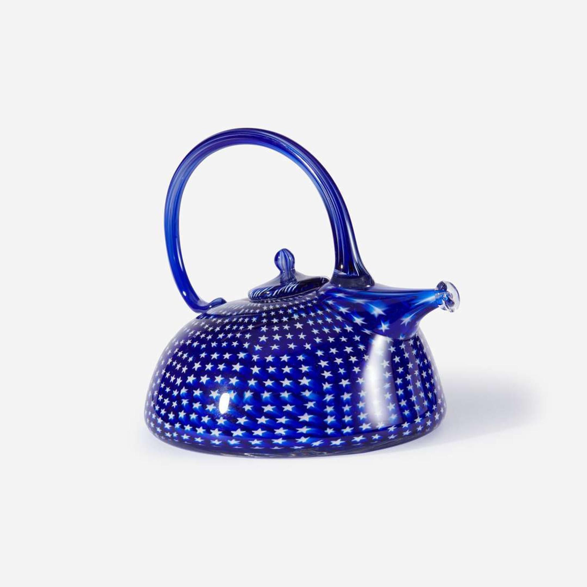 Richard Marquis Murrine Teapot, USA, 1979