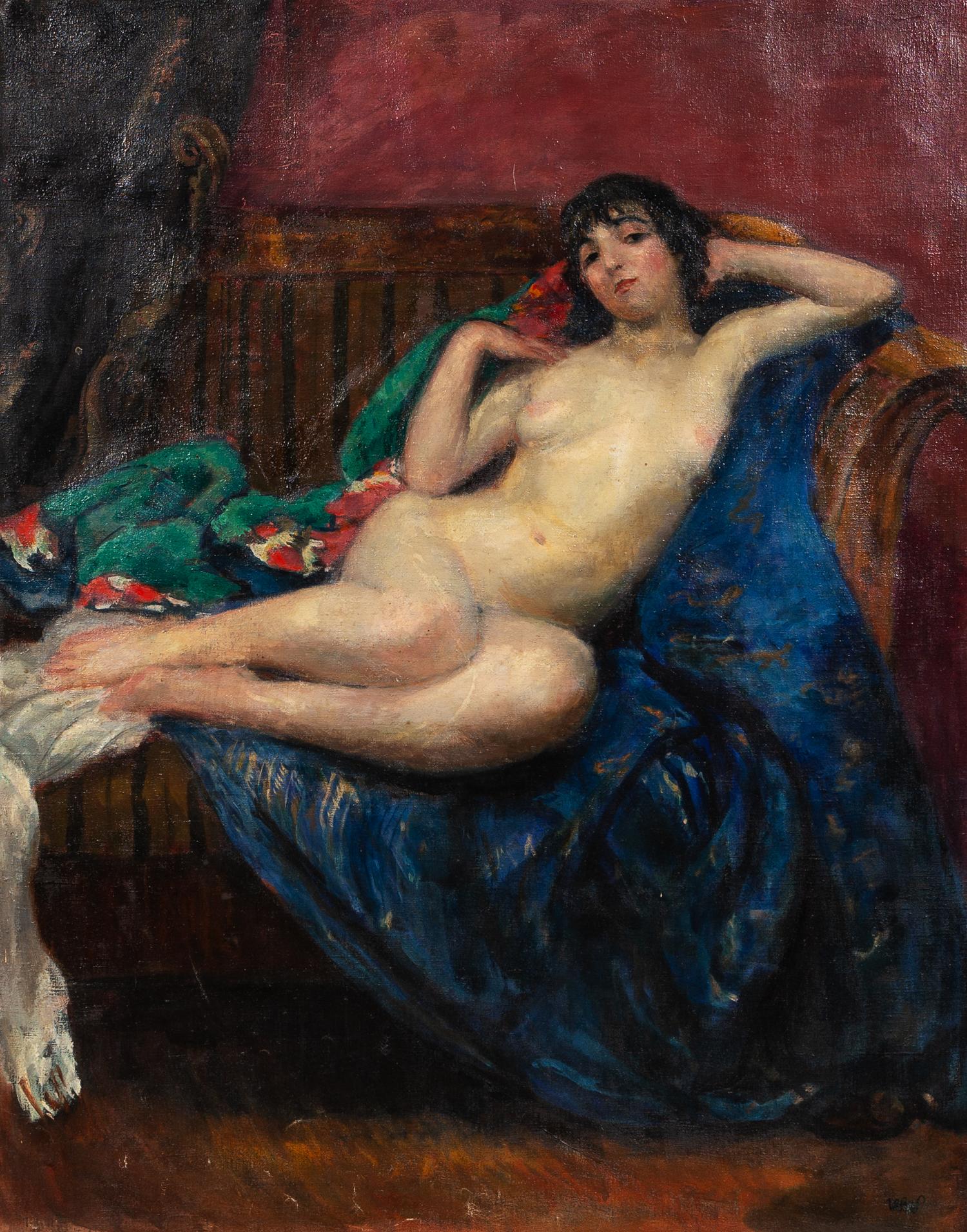 Wojciech Weiss, (Polish, 1875-1950), Mlodelka