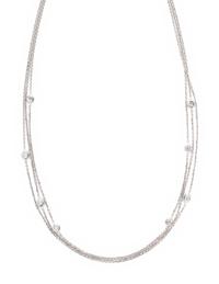 WHITE GOLD AND DIAMOND NECKLACE