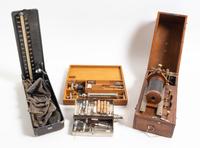 A Collection of Medical and Quack Medical Devices Width of first (closed) 13 inches. — 19TH CENTURY AND LATER