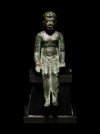 An Egyptian Bronze Pharaoh or Harpocrates