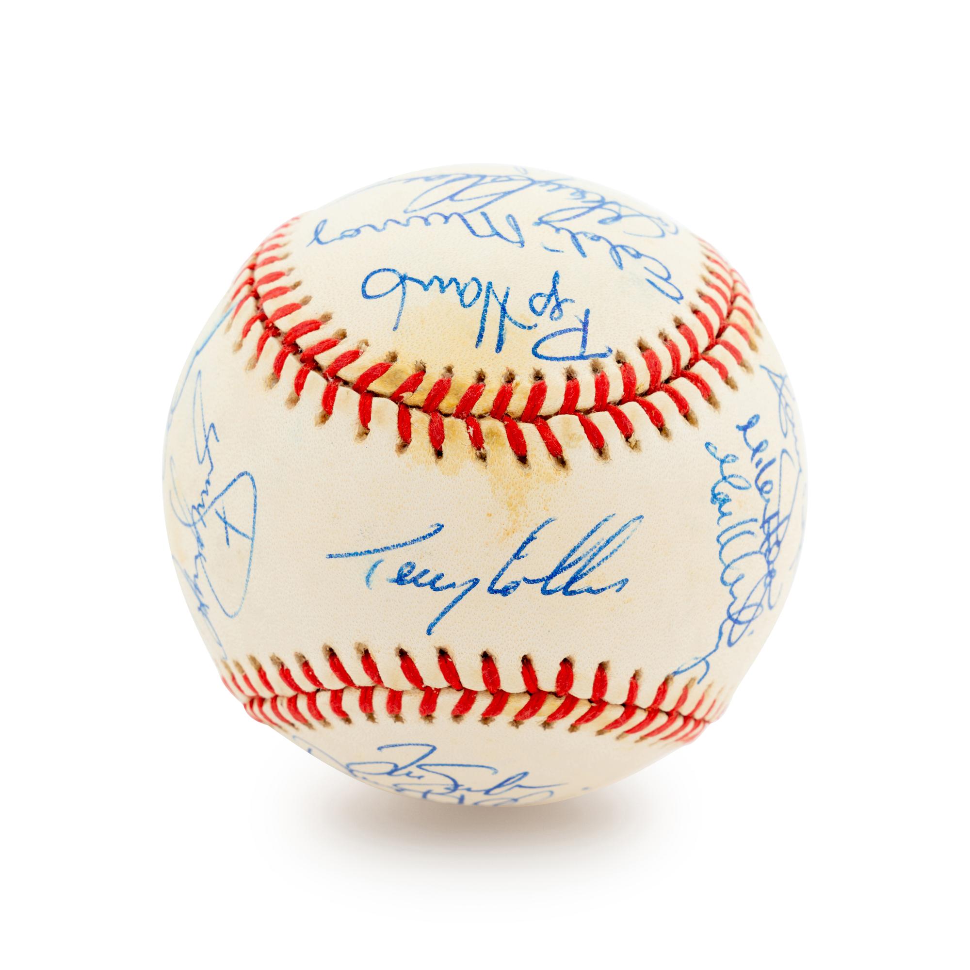 A Group of 19 Los Angeles Angels Signed Baseballs,