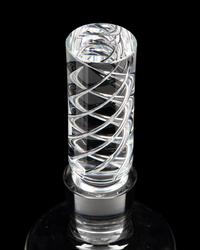A Group of Three Glass Decanters