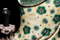 A Famille Verte Porcelain Figure of Guanyin
