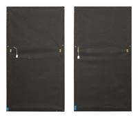 A Pair of Framed Chinese Wallpaper Panels