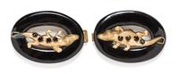 A Pair of Whimsical Belt Buckles
