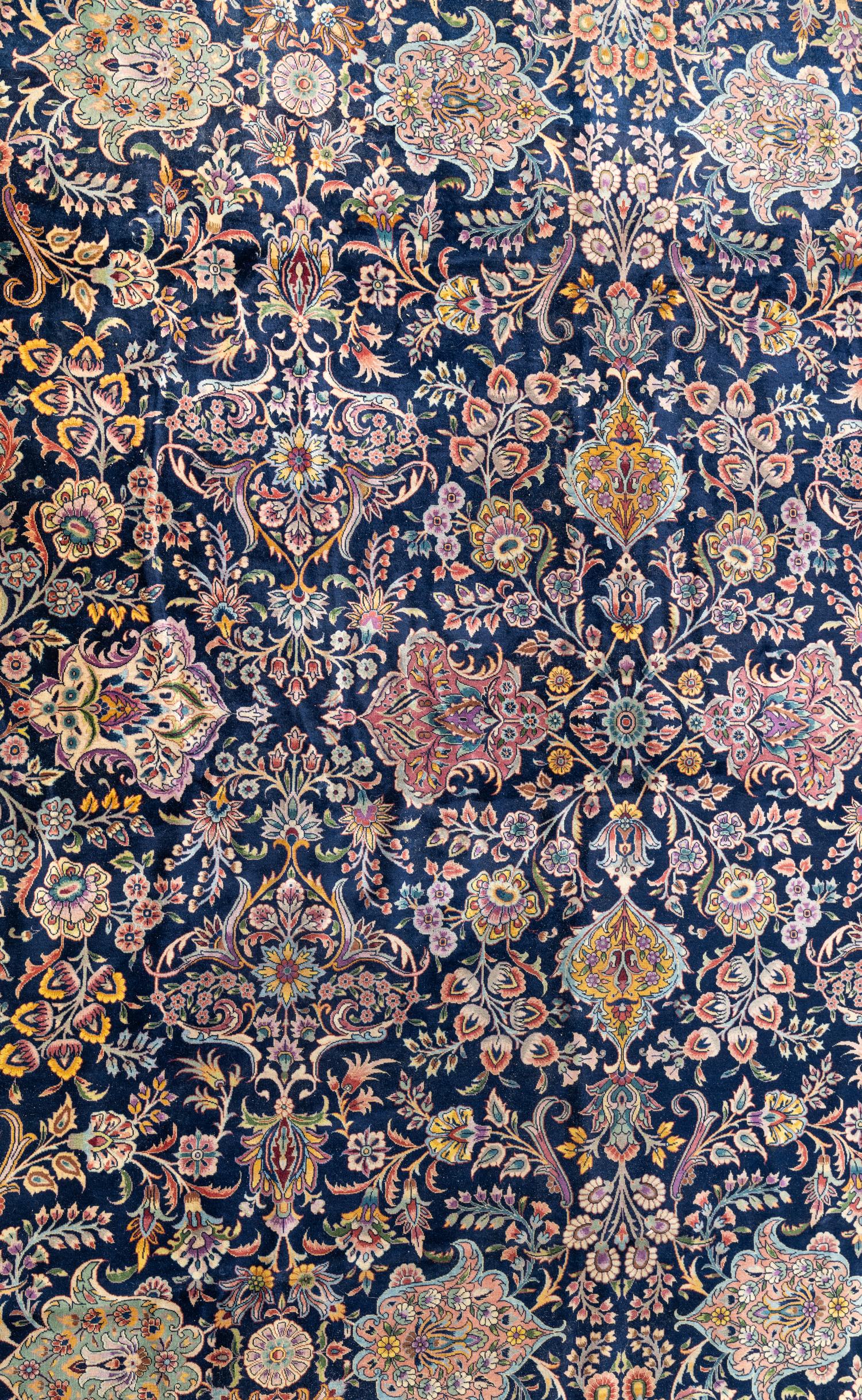 A Kirman Wool Rug