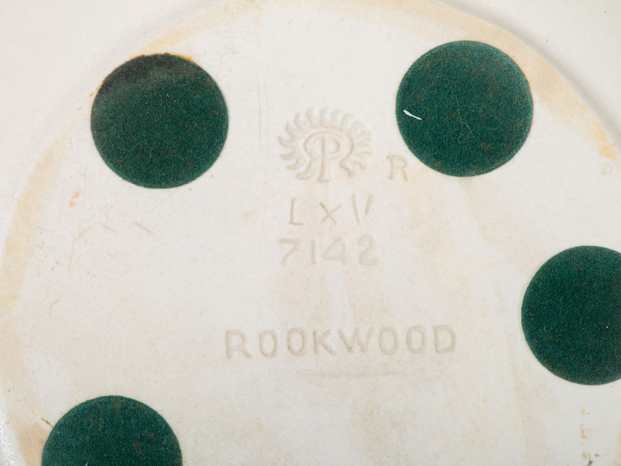 Six Rookwood Pottery Table Articles