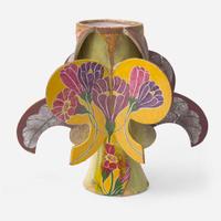 Andrea Gill (American, b. 1948) Monumental Terracotta Vase, USA, circa 1998