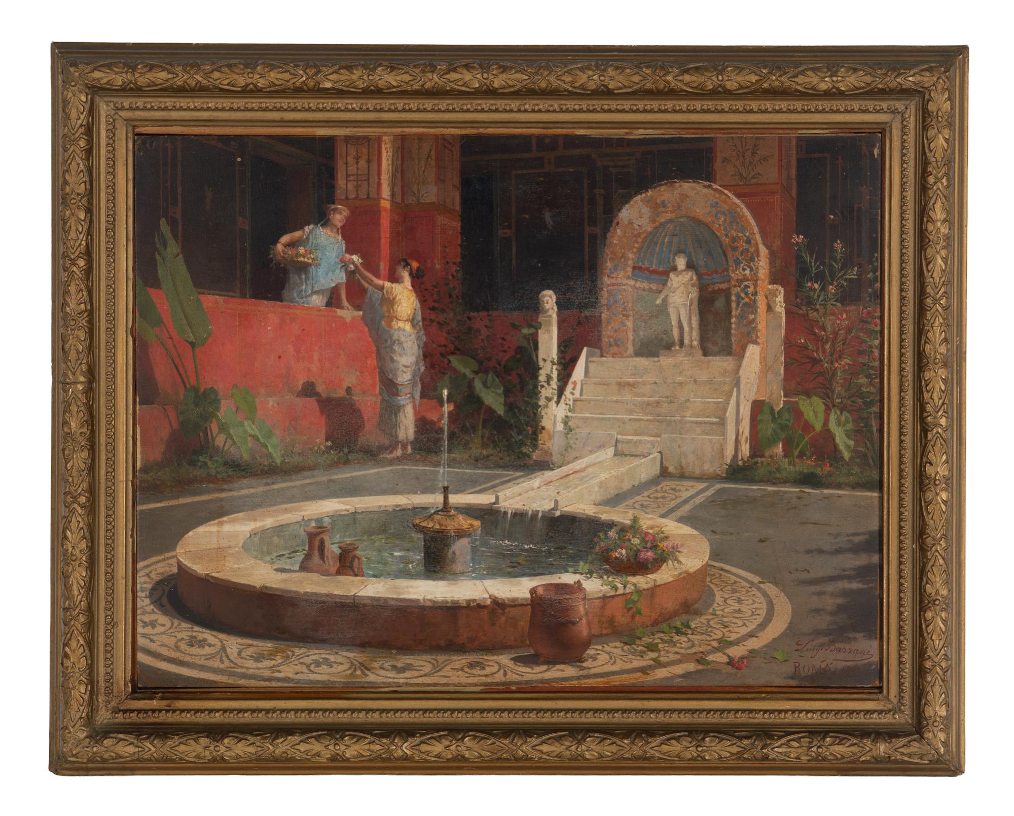 Maidens in a Roman Atrium , 1881
