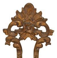 Two Venetian Giltwood Mirrors