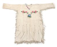 A Group of Plains/ Plateau Area Clothing Length of one dress 34 1/2 inches.