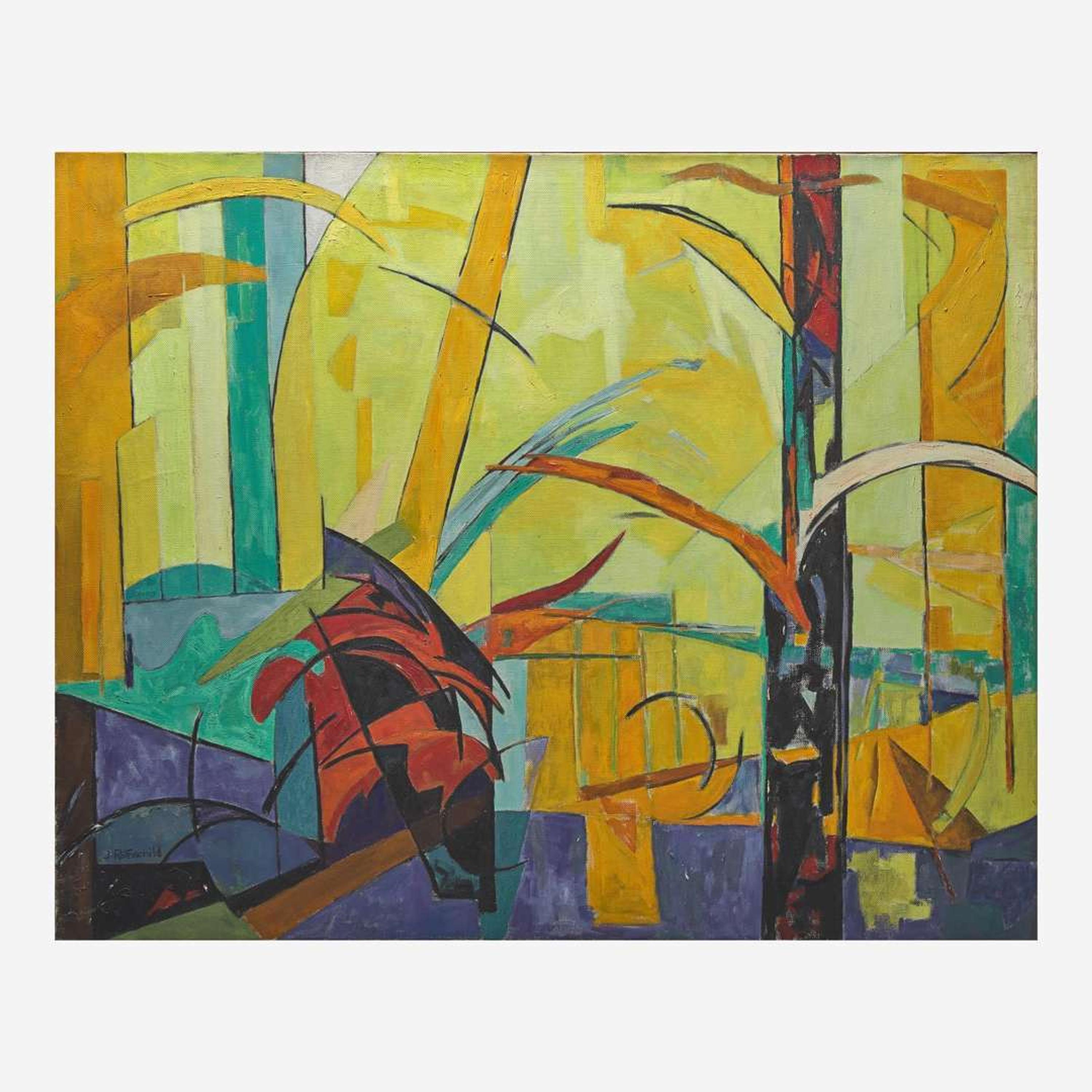 Judith Rothschild (American, 1921-1993) Canyon #1 (JRF 57.02)