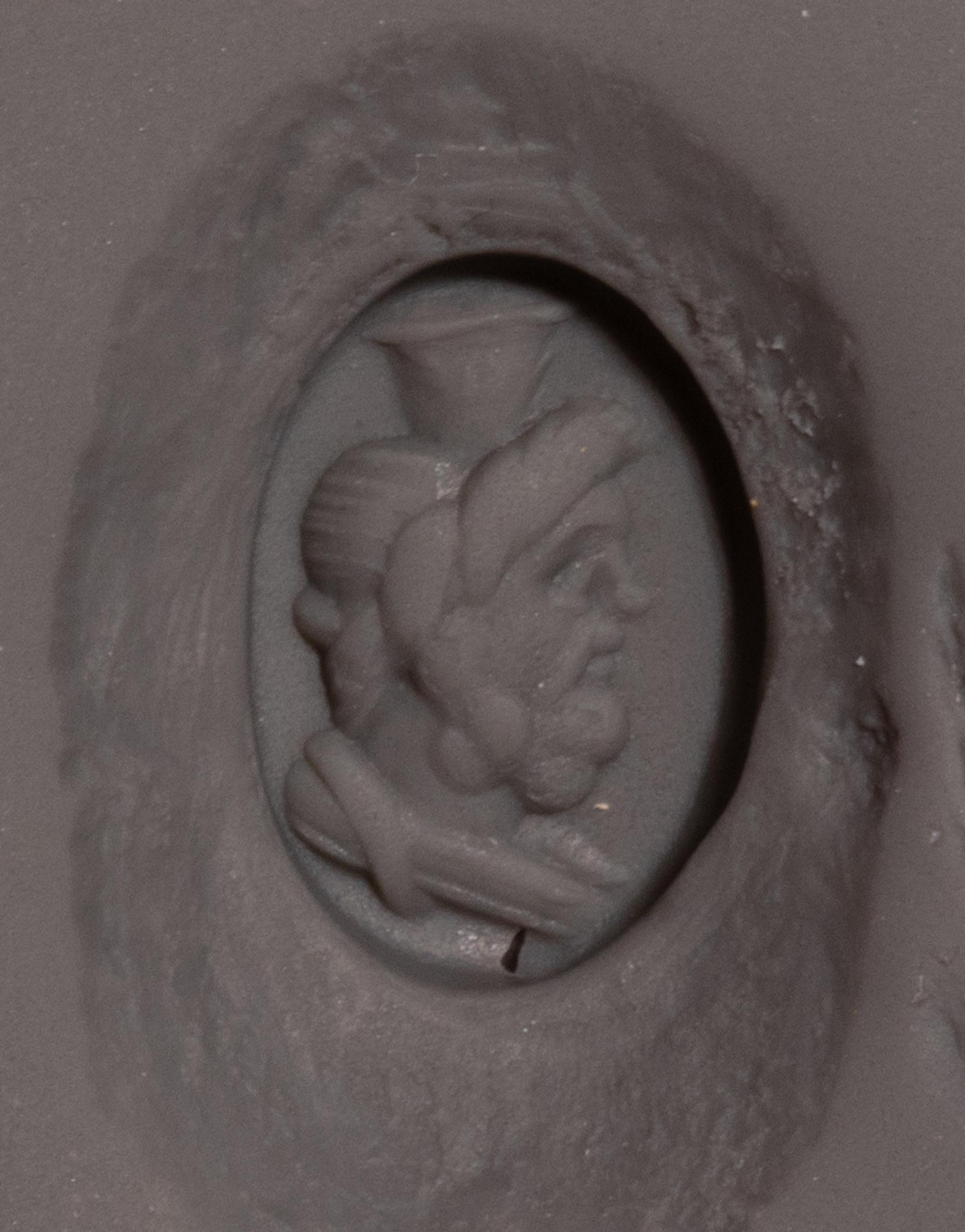 A Roman Silver and Jasper Finger Ring with the God Serapis