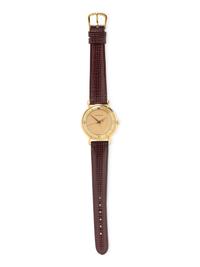JAEGER-LECOULTRE, 18K YELLOW GOLD WATCH