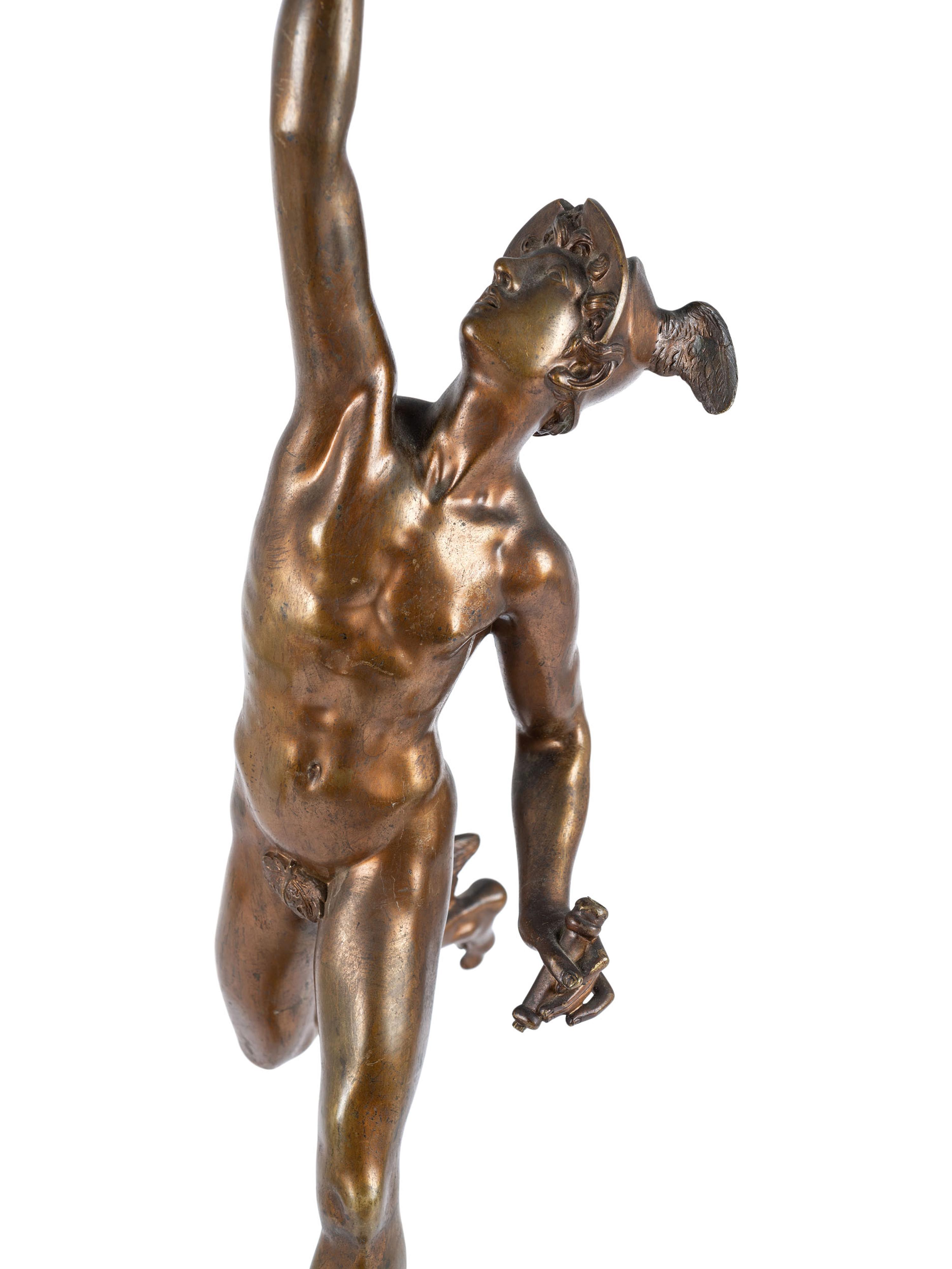 A Pair of Sculptures of Mercury and Psyche