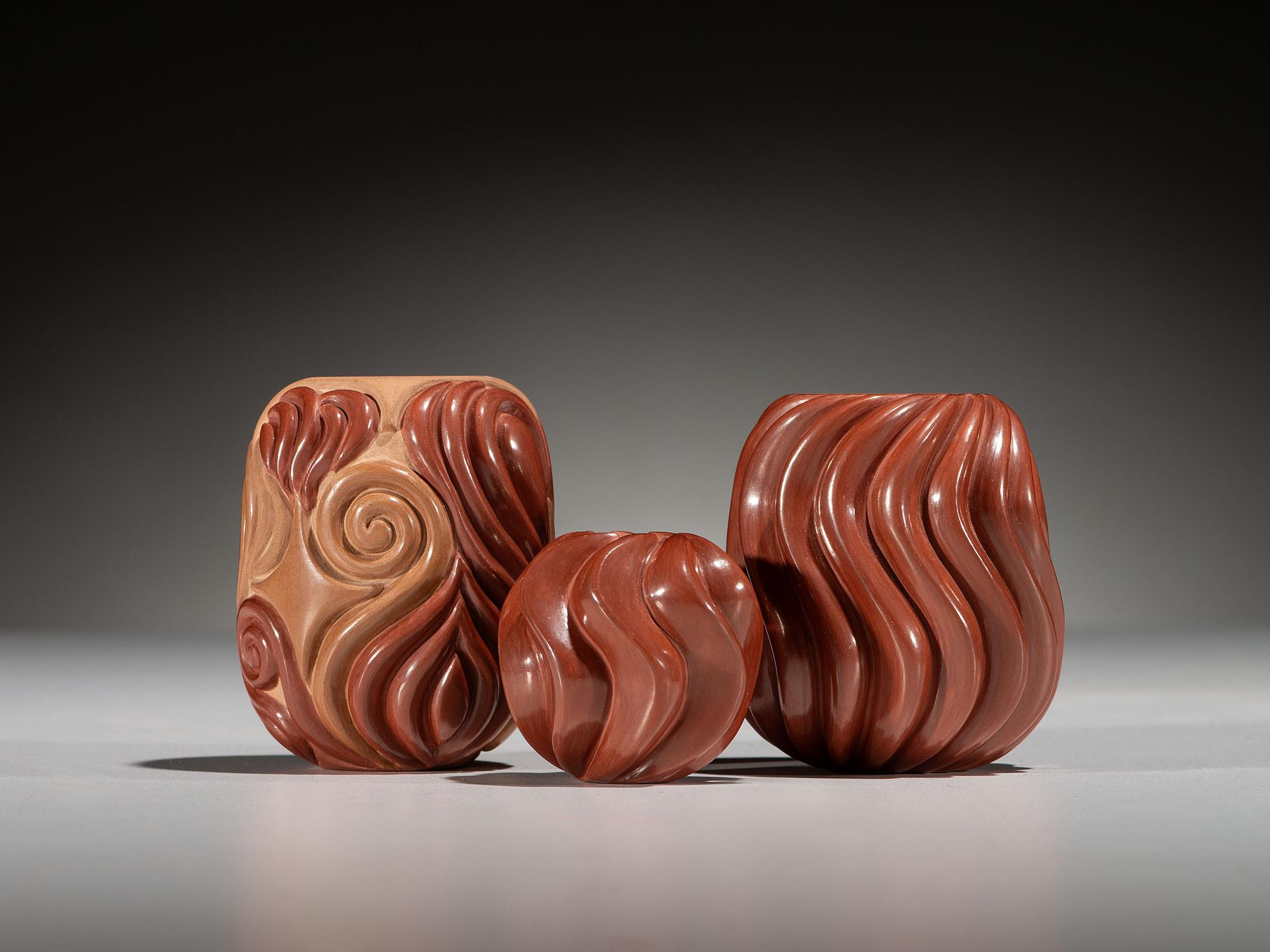 Ribbed Pottery