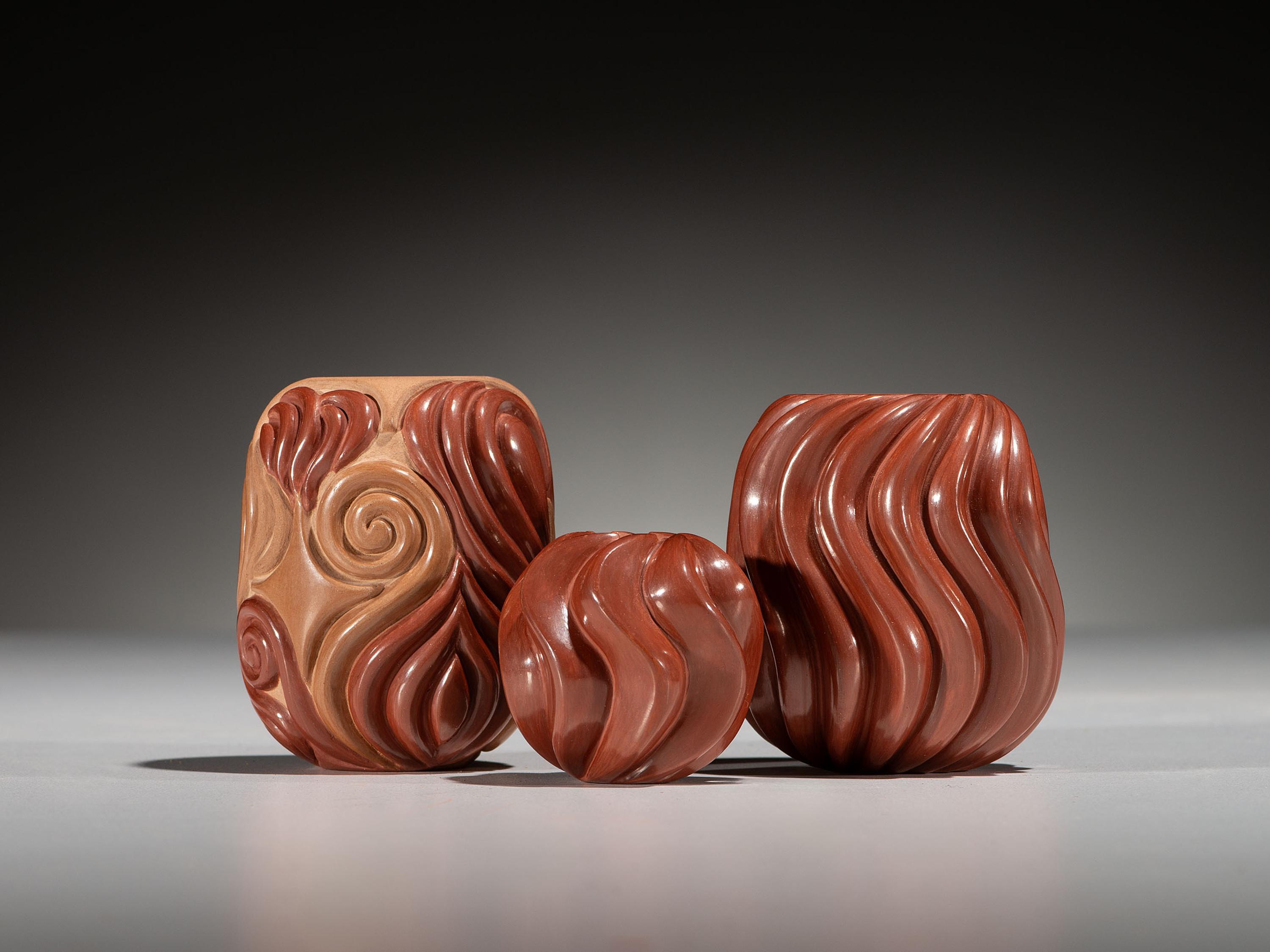Ribbed Pottery