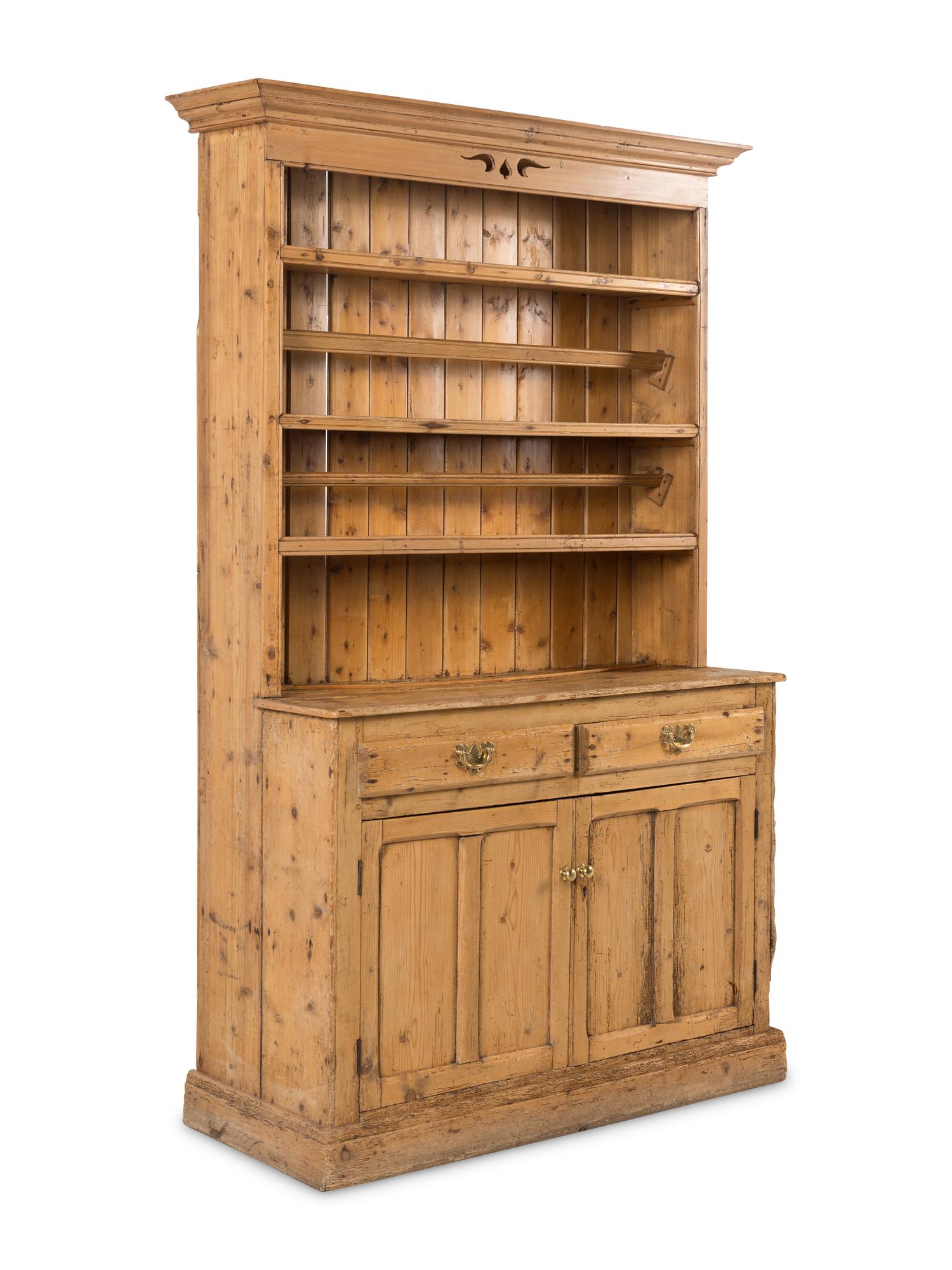 An English Provincial Pine Welsh Dresser