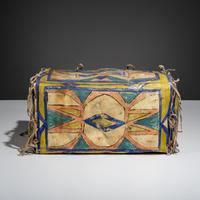 Sioux Painted Parfleche Box