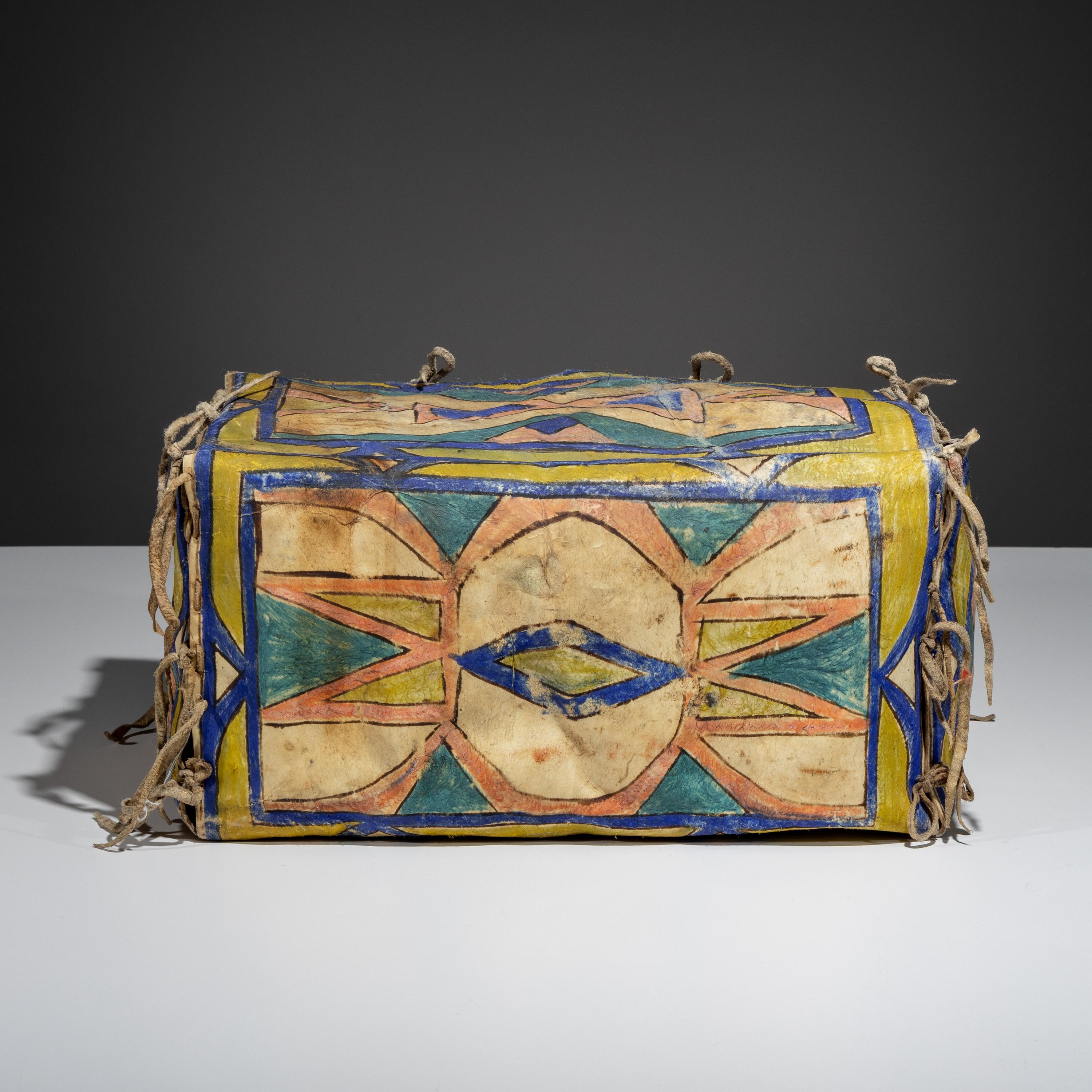 Sioux Painted Parfleche Box