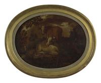 American School 19th Century, Cattle in a Lush Landscape
