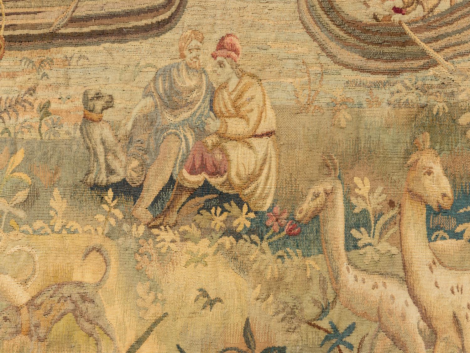 A Flemish Wool Tapestry