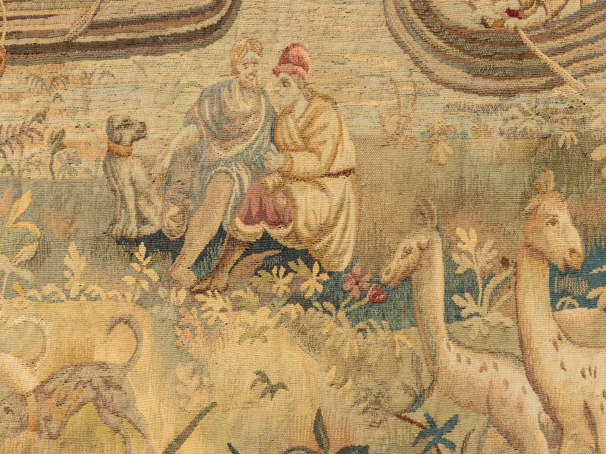 A Flemish Wool Tapestry