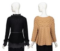 Moschino & Pringle of Scotland, Two Sweaters