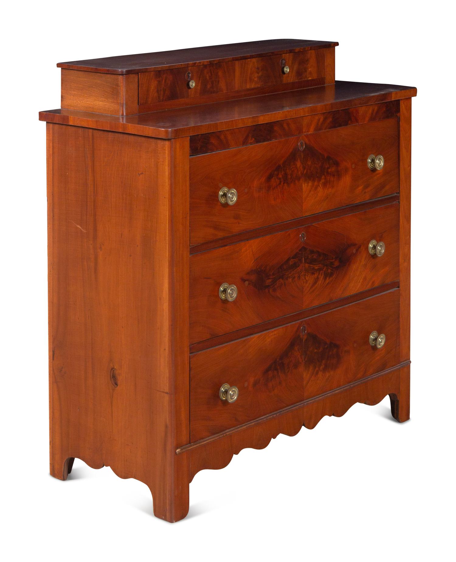 A Victorian Mahogany Chest of Drawers