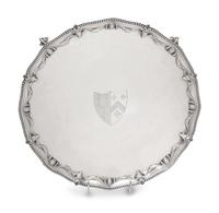 A George III Silver Salver