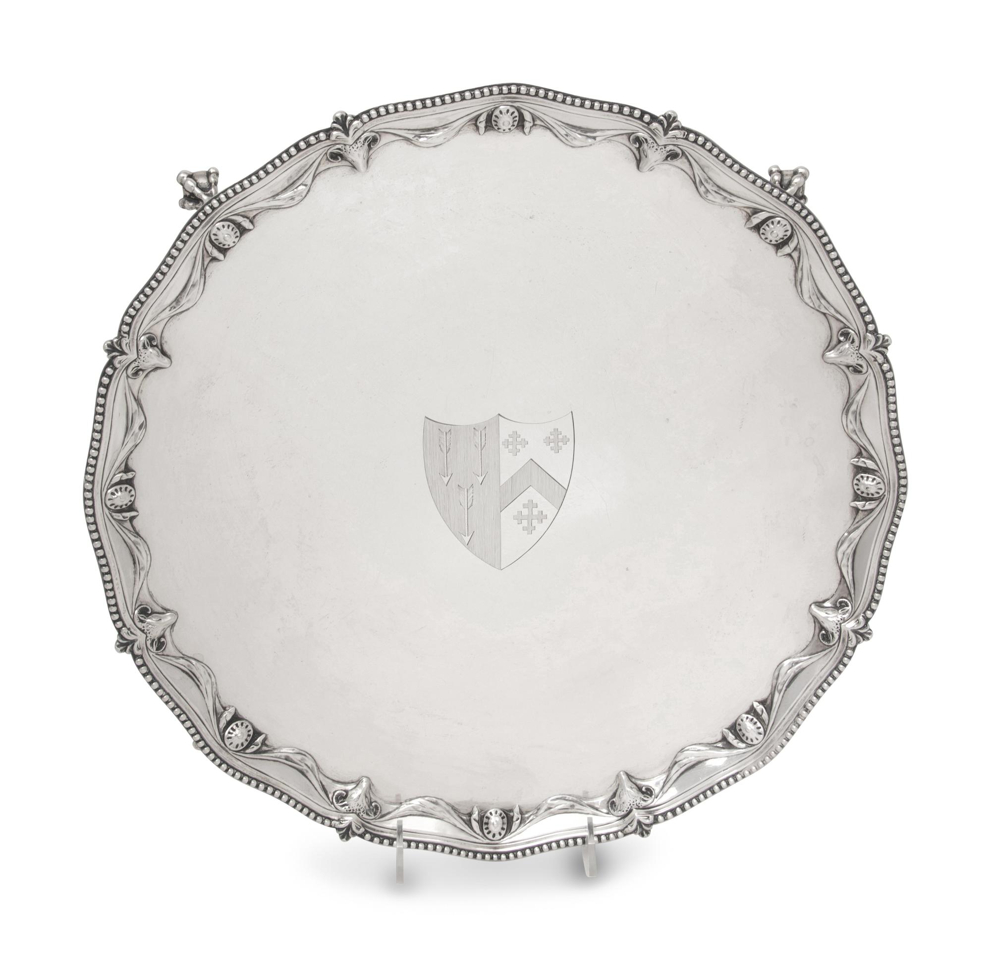 A George III Silver Salver