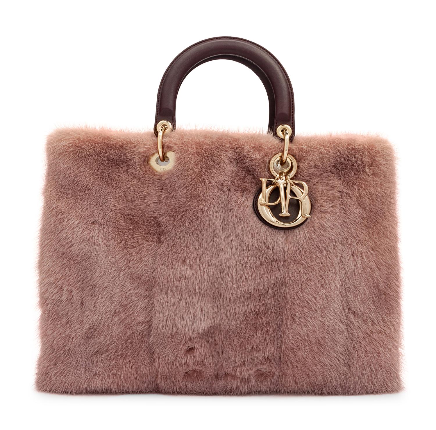 Christian Dior Mink Medium Diorissimo Bag, 2012