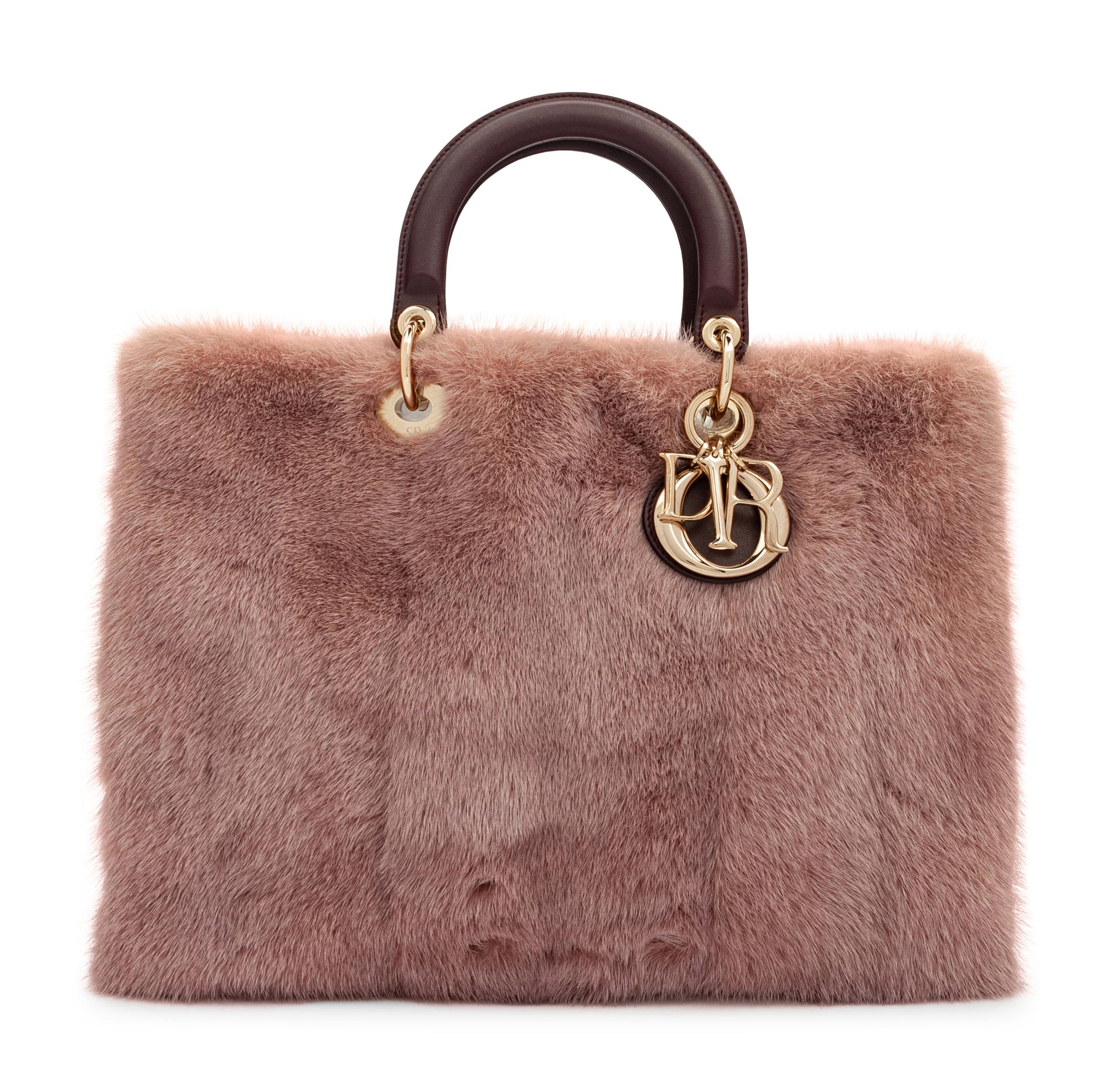 Christian Dior Mink Medium Diorissimo Bag, 2012