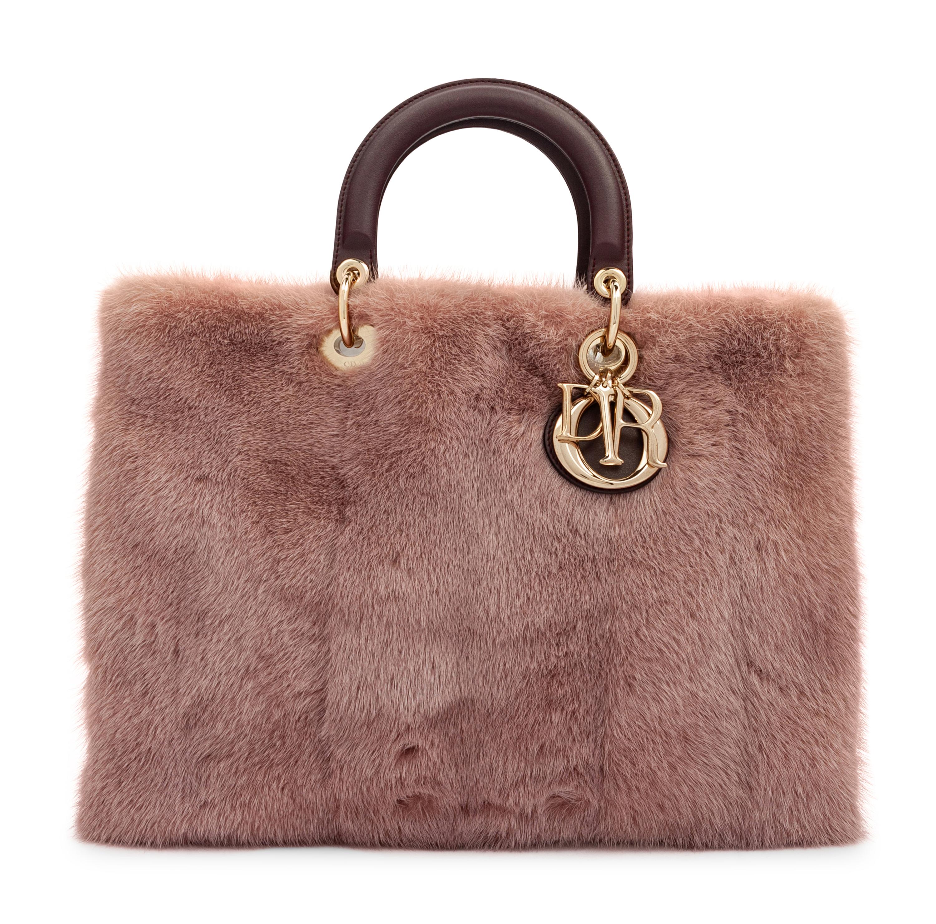 Christian Dior Mink Medium Diorissimo Bag, 2012