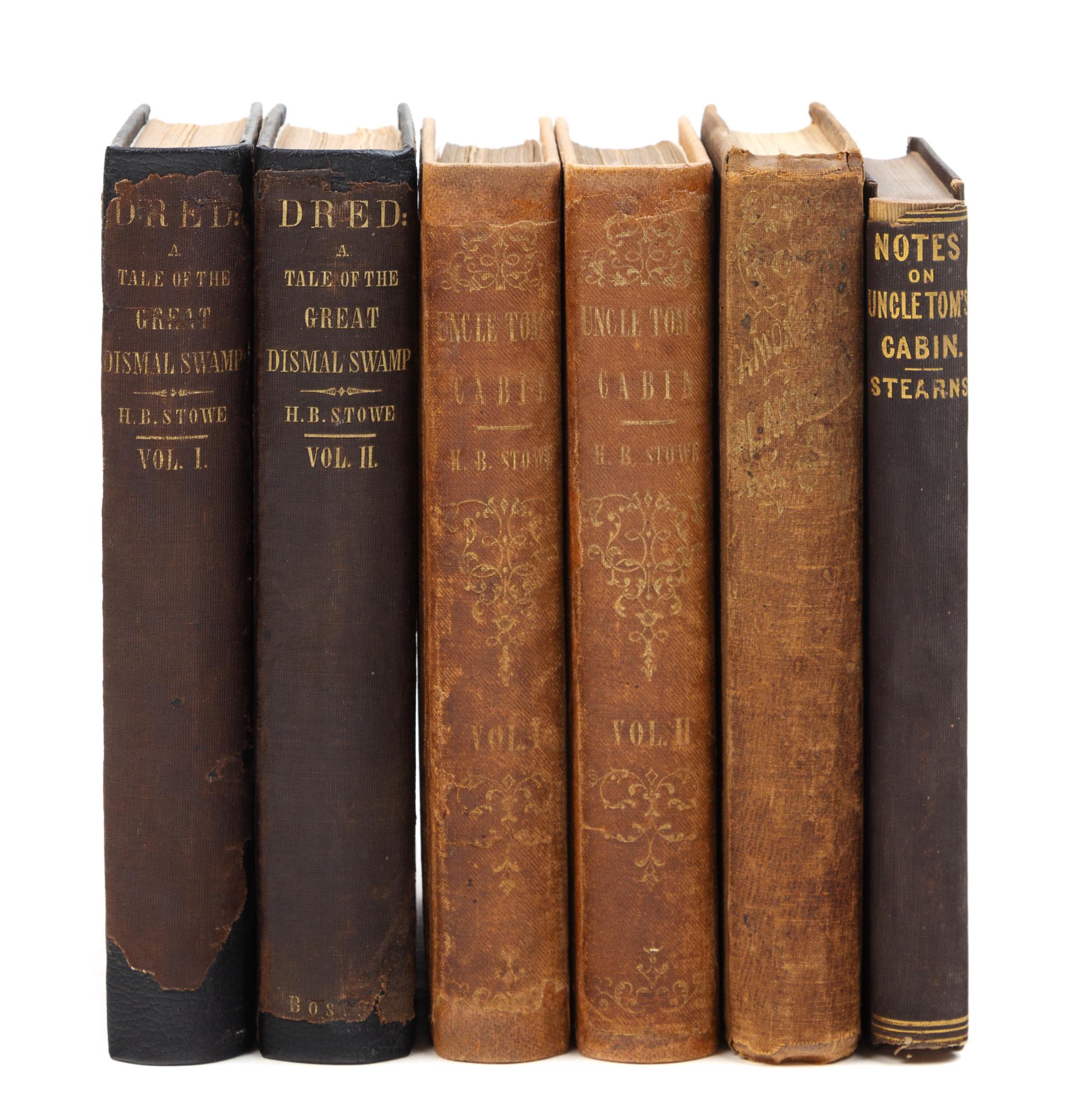 [STOWE, Harriet Beecher]. A group of 4 works.