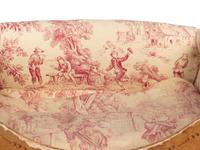 A Continental Painted and Gilt Pet Bed