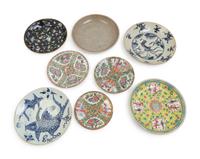 Eight Chinese Porcelain Plates