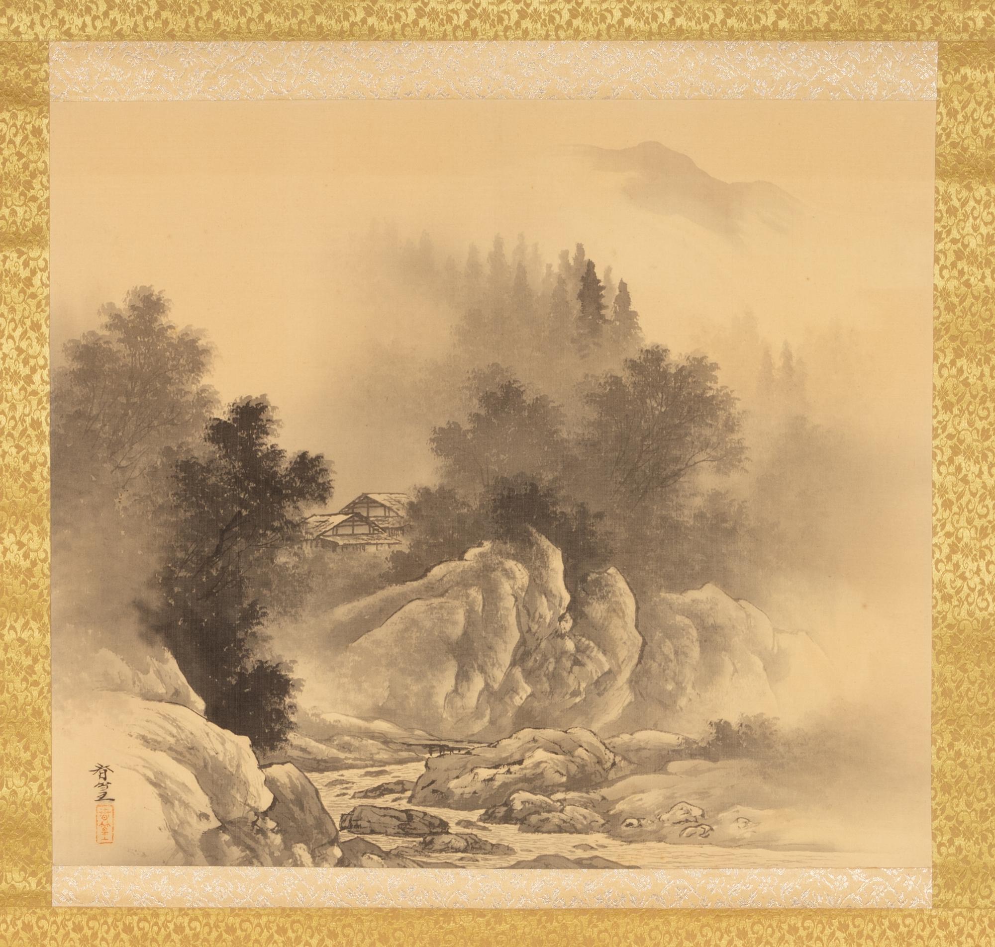 Five Japanese 'Landscape' Paintings